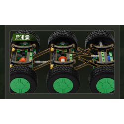 CADA DOUBLEE C56031 56031 non  TÊN LỬA ĐẠN ĐẠO CHỐNG HẠM DONGFENG-21D bộ đồ chơi xếp lắp ráp ghép mô hình Military Army Quân Sự Bộ Đội 6351 khối