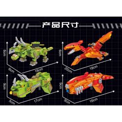 PanlosBrick 633104 Panlos Brick 633104 non  SÚNG KHỦNG LONG bộ đồ chơi xếp lắp ráp ghép mô hình Jurassic World Thế Giới Khủng Long