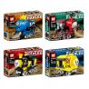LY 9217 non  CHUYẾN TÀU CHARLES bộ đồ chơi xếp lắp ráp ghép mô hình Movie & Game SPIDER MONSTER TRAIN CHARLES Phim Và Trò Chơi 546 khối
