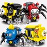 LY 9217 non  CHUYẾN TÀU CHARLES bộ đồ chơi xếp lắp ráp ghép mô hình Movie & Game SPIDER MONSTER TRAIN CHARLES Phim Và Trò Chơi 546 khối