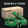 CADA DOUBLEE C56031 56031 non  TÊN LỬA ĐẠN ĐẠO CHỐNG HẠM DONGFENG-21D bộ đồ chơi xếp lắp ráp ghép mô hình Military Army Quân Sự Bộ Đội 6351 khối