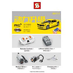 SHENG YUAN SY 8617 non  XE LÙI CHEVROLET CAMARO 1:14 tỷ lệ 1:14 bộ đồ chơi xếp lắp ráp ghép mô hình  Kỹ Thuật Công Nghệ Cao Mô Hình Phương Tiện 1099 khối