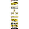 SHENG YUAN SY 8617 non  XE LÙI CHEVROLET CAMARO 1:14 tỷ lệ 1:14 bộ đồ chơi xếp lắp ráp ghép mô hình  Kỹ Thuật Công Nghệ Cao Mô Hình Phương Tiện 1099 khối