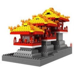 LOZ 9373 Xếp hình kiểu Nanoblock ARCHITECTURE Daming Palace Nhiều Cung điện 740 khối