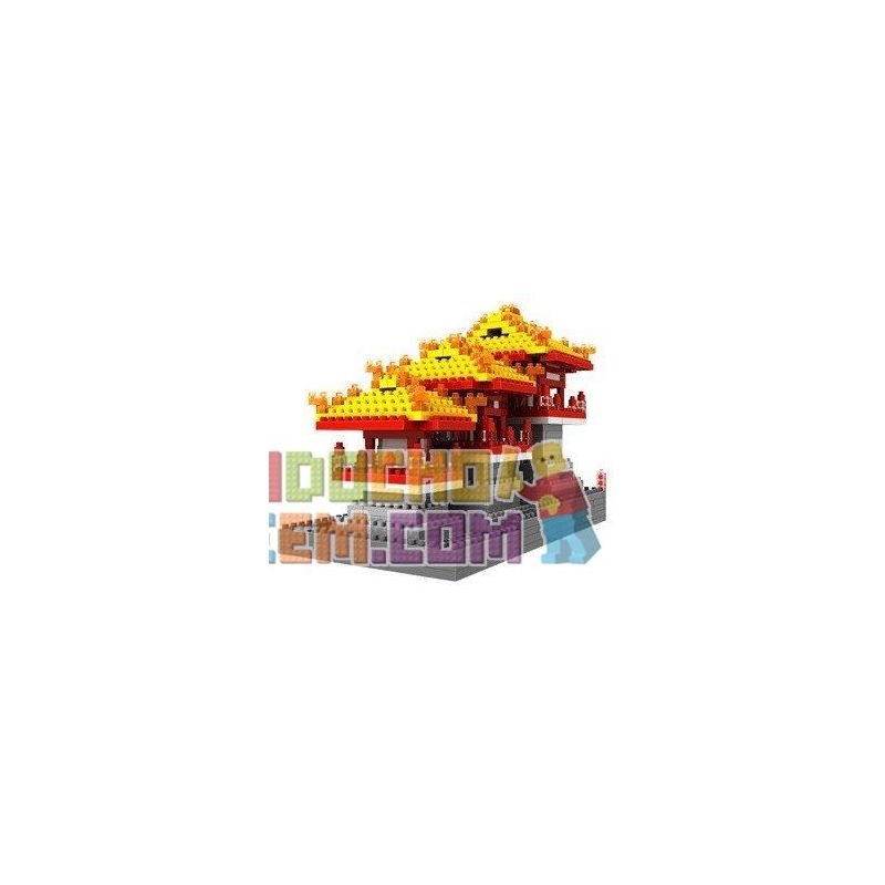 LOZ 9373 Xếp hình kiểu Nanoblock ARCHITECTURE Daming Palace Nhiều Cung điện 740 khối