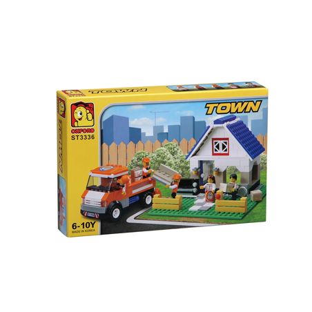 OXFORD ST3336 3336 non  DI CHUYỂN NƠI bộ đồ chơi xếp lắp ráp ghép mô hình City 이삿짐 Thành Phố