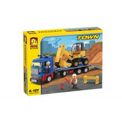 OXFORD ST3339 3339 non  XE KÉO HẠNG NẶNG bộ đồ chơi xếp lắp ráp ghép mô hình City 중장비 트레일러 Thành Phố