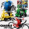 82398 non  CHUYẾN TÀU CHARLES bộ đồ chơi xếp lắp ráp ghép mô hình Movie & Game SPIDER MONSTER TRAIN CHARLES Phim Và Trò Chơi 343 khối