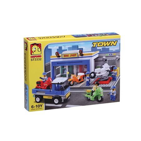 OXFORD ST3332 3332 non  CỬA HÀNG XE ĐẠP bộ đồ chơi xếp lắp ráp ghép mô hình City 바이크샵 Thành Phố