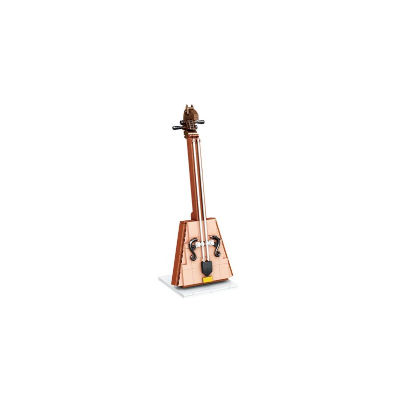 LIN07 00947 non  ĐÀN PIANO CỨNG bộ đồ chơi xếp lắp ráp ghép mô hình MUSICAL INSTRUMENT MATOUQIN 299 khối