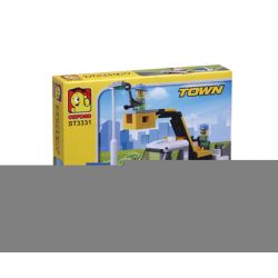 OXFORD ST3331 3331 non  BẢO DƯỠNG ĐƯỜNG BỘ bộ đồ chơi xếp lắp ráp ghép mô hình City 도로정비 Thành Phố