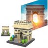 LOZ 9377 Xếp hình kiểu Nanoblock ARCHITECTURE Triumphal Arch Khải Hoàn Môn 640 khối