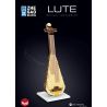 LIN07 00946 non  LUTE. bộ đồ chơi xếp lắp ráp ghép mô hình MUSICAL INSTRUMENT LUTE 297 khối