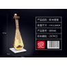 LIN07 00946 non  LUTE. bộ đồ chơi xếp lắp ráp ghép mô hình MUSICAL INSTRUMENT LUTE 297 khối