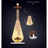 LIN07 00946 non  LUTE. bộ đồ chơi xếp lắp ráp ghép mô hình MUSICAL INSTRUMENT LUTE 297 khối