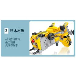 PanlosBrick 633101 Panlos Brick 633101 non  SÚNG BIẾN HÌNH bộ đồ chơi xếp lắp ráp ghép mô hình Transformers Robot Đại Chiến Người Máy Biến Hình 976 khối