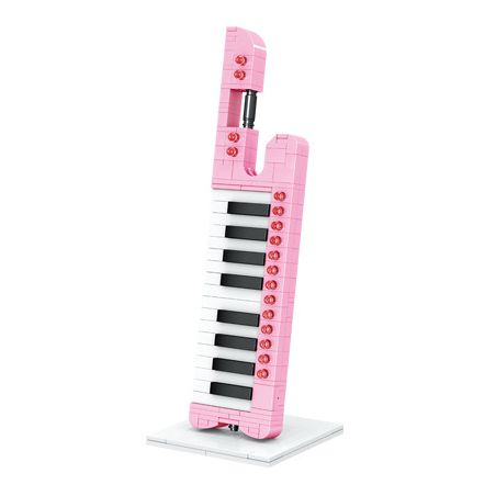 LIN07 00945 non  BÀN PHÍM bộ đồ chơi xếp lắp ráp ghép mô hình MUSICAL INSTRUMENT KEYBORDS 276 khối