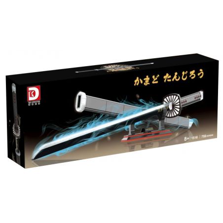 DK 1516 WE GAME COMING 66019 non  TANJIROU bộ đồ chơi xếp lắp ráp ghép mô hình Kimetsu No Yaiba Thanh Gươm Diệt Quỷ 759 khối
