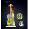 LIN07 00944 non  ĐÀN VI Ô LÔNG bộ đồ chơi xếp lắp ráp ghép mô hình MUSICAL INSTRUMENT VIOLINS 284 khối