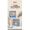 JAKI JK8261 8261 non  NGHỆ THUẬT PIXEL MÈO ĐA DẠNG bộ đồ chơi xếp lắp ráp ghép mô hình Art PIXEL ART MEOWGICAL KITTLES