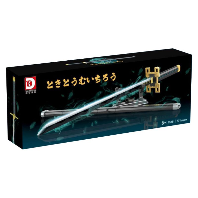 DK 1515 WE GAME COMING 66018 non  SÁT QUỶ KIMETSU NO YAIBA TOKITORU MUICHIRO bộ đồ chơi xếp lắp ráp ghép mô hình Thanh Gươm Diệt Quỷ 771 khối