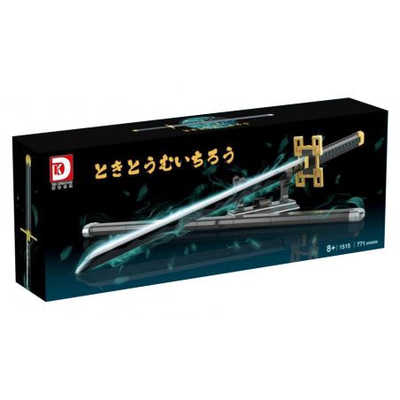 DK 1515 WE GAME COMING 66018 non  SÁT QUỶ KIMETSU NO YAIBA TOKITORU MUICHIRO bộ đồ chơi xếp lắp ráp ghép mô hình Thanh Gươm Diệt Quỷ 771 khối