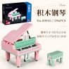 LIN07 00943 non  ĐÀN PIANO bộ đồ chơi xếp lắp ráp ghép mô hình MUSICAL INSTRUMENT PIANO 296 khối