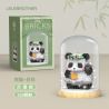 LELE BROTHER W1111 1111 non  PANDA HUAHUA GỬI LỜI CHÀO bộ đồ chơi xếp lắp ráp ghép mô hình 529 khối