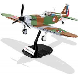 COBI CHARACTER BUILDING 5720 non  MÁY BAY CHIẾN ĐẤU DEVATINA D.520 CỦA PHÁP TRONG THẾ II bộ đồ chơi xếp lắp ráp ghép mô hình Military Army DEWOITINE D.520C Quân Sự Bộ Đội 283 khối