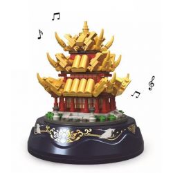 WOMA C0371 0371 non  HỘP NHẠC THÁP DƯƠNG bộ đồ chơi xếp lắp ráp ghép mô hình Creator MUSIC BOX Sáng Tạo 285 khối