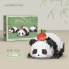LELE BROTHER W1110 1110 non  PANDA HUAHUA THÒ MÔNG RA NGOÀI bộ đồ chơi xếp lắp ráp ghép mô hình 534 khối