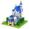 LOZ 9380 Xếp hình kiểu Nanoblock ARCHITECTURE Neuschwanstein Castle Lâu đài Neuschwanstein 550 khối