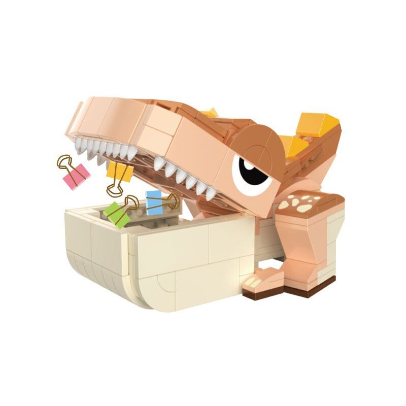 JAKI JK5112 5112 non  HỘP LƯU TRỮ TSUNDERE TYRANNOSAURUS REX bộ đồ chơi xếp lắp ráp ghép mô hình A SUBTLE T-REX STORAGE BOX
