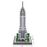 LOZ 9381 Xếp hình kiểu Nanoblock ARCHITECTURE Chrysler Building Tòa Nhà Chrysler 550 khối
