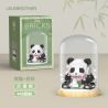 LELE BROTHER W1108 1108 non  PANDA TẶNG HOA CHO BẠN bộ đồ chơi xếp lắp ráp ghép mô hình 449 khối