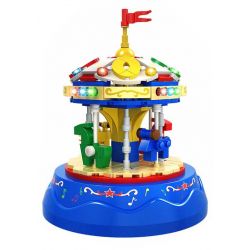 WOMA C0363 0363 non  HỘP NHẠC BĂNG CHUYỀN SPIRITED AWAY bộ đồ chơi xếp lắp ráp ghép mô hình Creator MUSIC BOX Sáng Tạo 222 khối