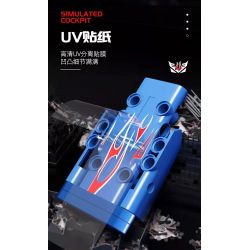 拓乐 6006 non  TỐI ƯU THỦ bộ đồ chơi xếp lắp ráp ghép mô hình Transformers Robot Đại Chiến Người Máy Biến Hình 2068 khối