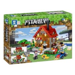 ZHEGAO QL0583 0583 non  HỘI TRƯỜNG THỂ THAO GIẢI TRÍ bộ đồ chơi xếp lắp ráp ghép mô hình Minecraft Game Xây Dựng 591 khối