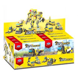 XINGBAO XB-57014 57014 XB57014 non  ROBOT XÂY DỰNG THÀNH PHỐ bộ đồ chơi xếp lắp ráp ghép mô hình City