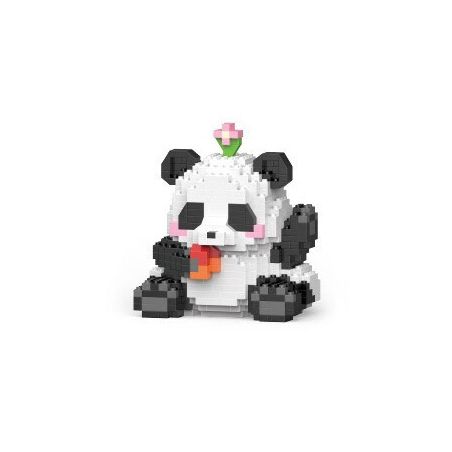 LELE BROTHER W1101 1101 non  PANDA HUAHUA ĐÃ TỪ CHỐI bộ đồ chơi xếp lắp ráp ghép mô hình 469 khối
