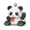 LELE BROTHER W1101 1101 non  PANDA HUAHUA ĐÃ TỪ CHỐI bộ đồ chơi xếp lắp ráp ghép mô hình 469 khối