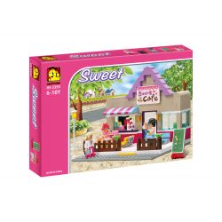 OXFORD HS3393 3393 non  QUÁN CÀ PHÊ bộ đồ chơi xếp lắp ráp ghép mô hình City 카페 Thành Phố