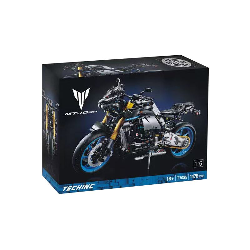 NOT  YAMAHA MT-10 SP 42159 T7088 7088 T2119 2119 68995 xếp lắp ráp ghép mô hình YAMAHA MT-10 SP tỷ lệ 1:5  Kỹ Thuật Công Nghệ Cao Mô Hình Phương Tiện 1478 khối