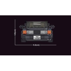 VIGGI 516002 non  HỘP ÂM NHẠC SAKURA bộ đồ chơi xếp lắp ráp ghép mô hình Arts & Crafts 608 khối