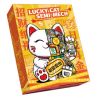 NATSU 200619 non  MÈO MAY MẮN NỬA MECHA bộ đồ chơi xếp lắp ráp ghép mô hình LUCKY CAT SEMI-MECH 1068 khối