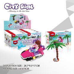 XINGBAO XB-58001 58001 XB58001 non  CÔ GÁI THÀNH PHỐ bộ đồ chơi xếp lắp ráp ghép mô hình City CITY GIRL