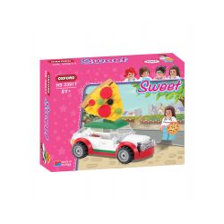 OXFORD HS33911 33911 non  XE TẢI BÁNH PIZZA bộ đồ chơi xếp lắp ráp ghép mô hình City 피자 차량 Thành Phố