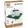 LOZ 9386 Xếp hình kiểu Nanoblock ARCHITECTURE White House Nhà Trắng 1170 khối