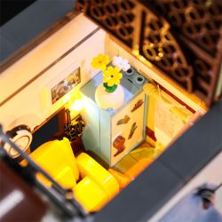 FUNWHOLE F9012 9012 non  XE CẮM TRẠI bộ đồ chơi xếp lắp ráp ghép mô hình Creator Expert Chuyên Gia Sáng Tạo 1741 khối