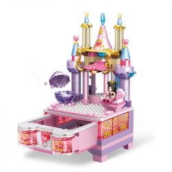 GUDI 9035 non  BÀN TRANG ĐIỂM BUD LUO LIHUA bộ đồ chơi xếp lắp ráp ghép mô hình 222 khối